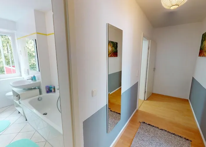 公寓 Helle Ferienwohnung In 1a Lage *