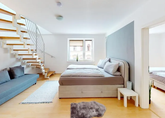 公寓 Helle Ferienwohnung In 1a Lage *