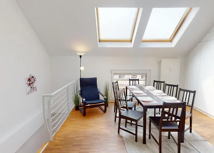 公寓 Helle Ferienwohnung In 1a Lage