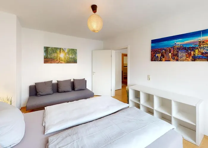 公寓 Helle Ferienwohnung In 1a Lage *